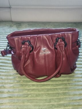 Women's Burgundy Shoulder Bag